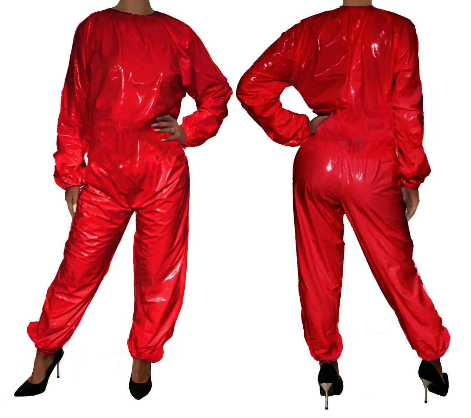 PVC-Spielanzug - Rot (Lack)