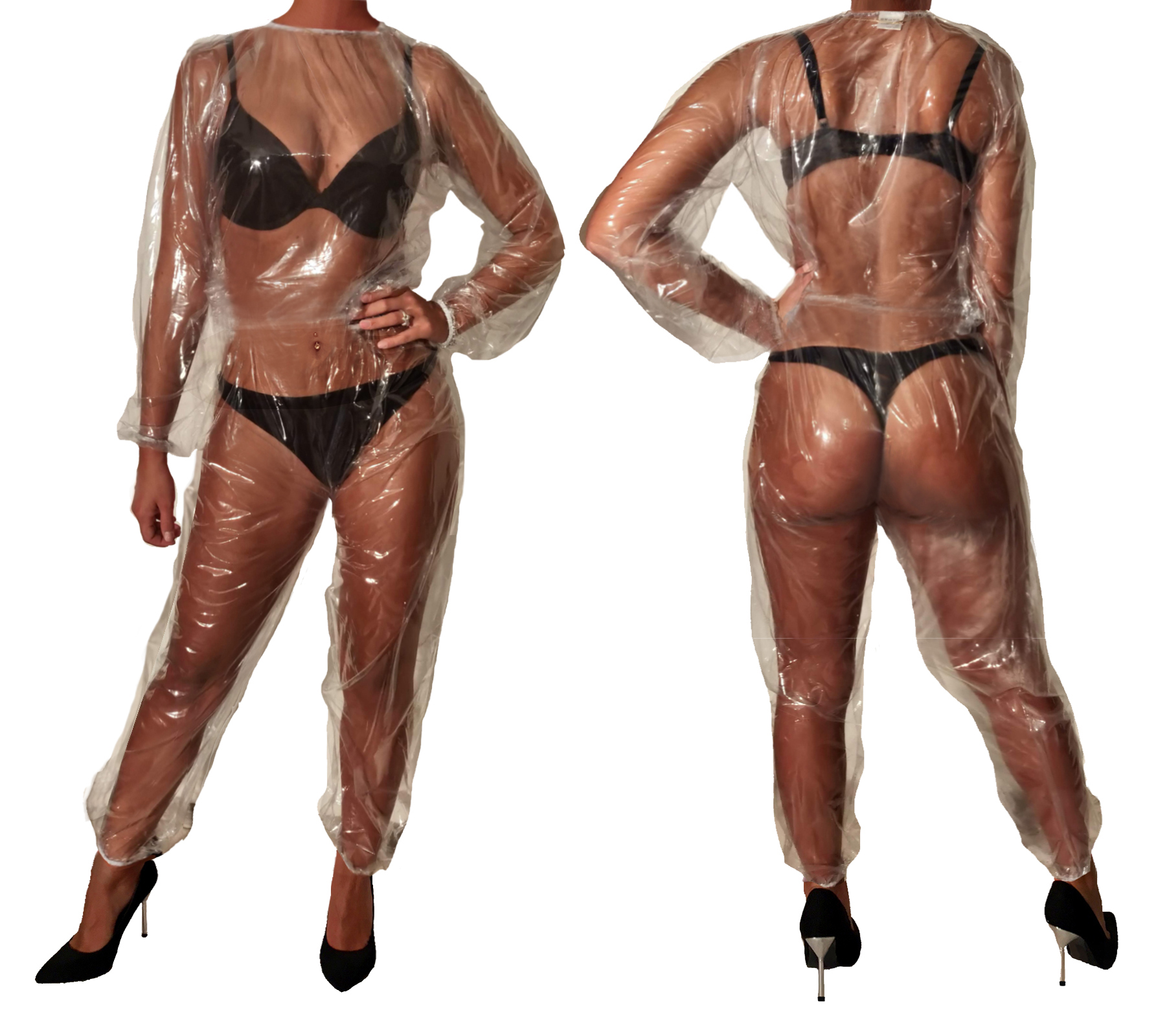 PVC-Spielanzug - Transparent