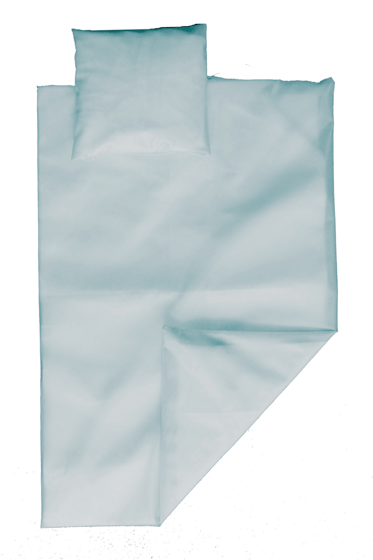 PVC bed set 135x200 cm (light blue)