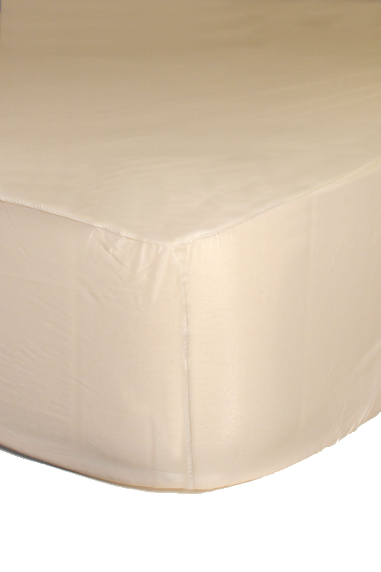 PVC bed sheet 100x200x30 cm - white