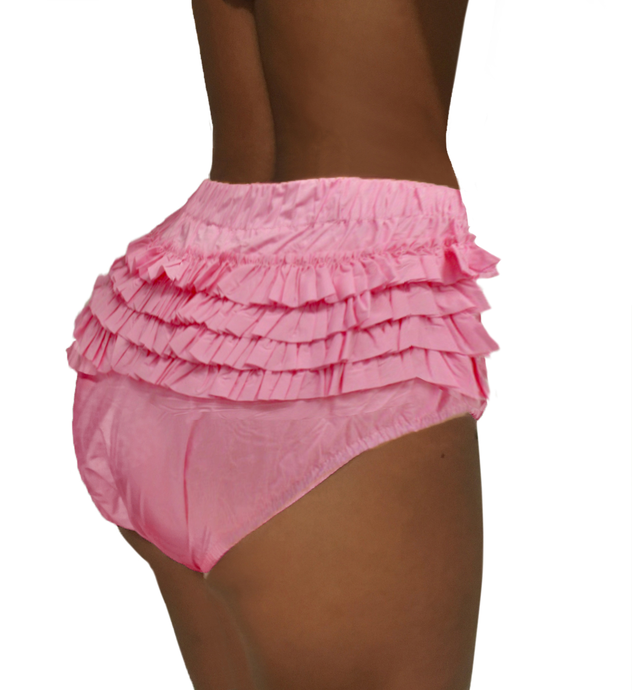 PVC-Rüschenhöschen - Pink