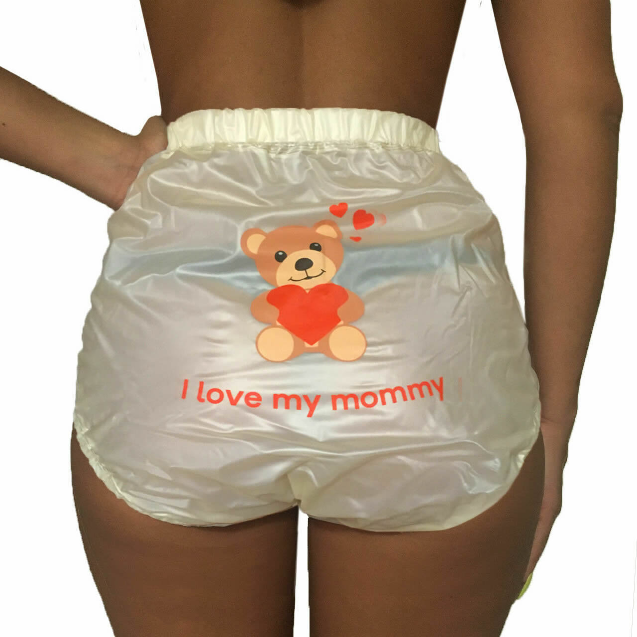 Windelhose für Erwachsene, genäht "Teddy" - Gelb