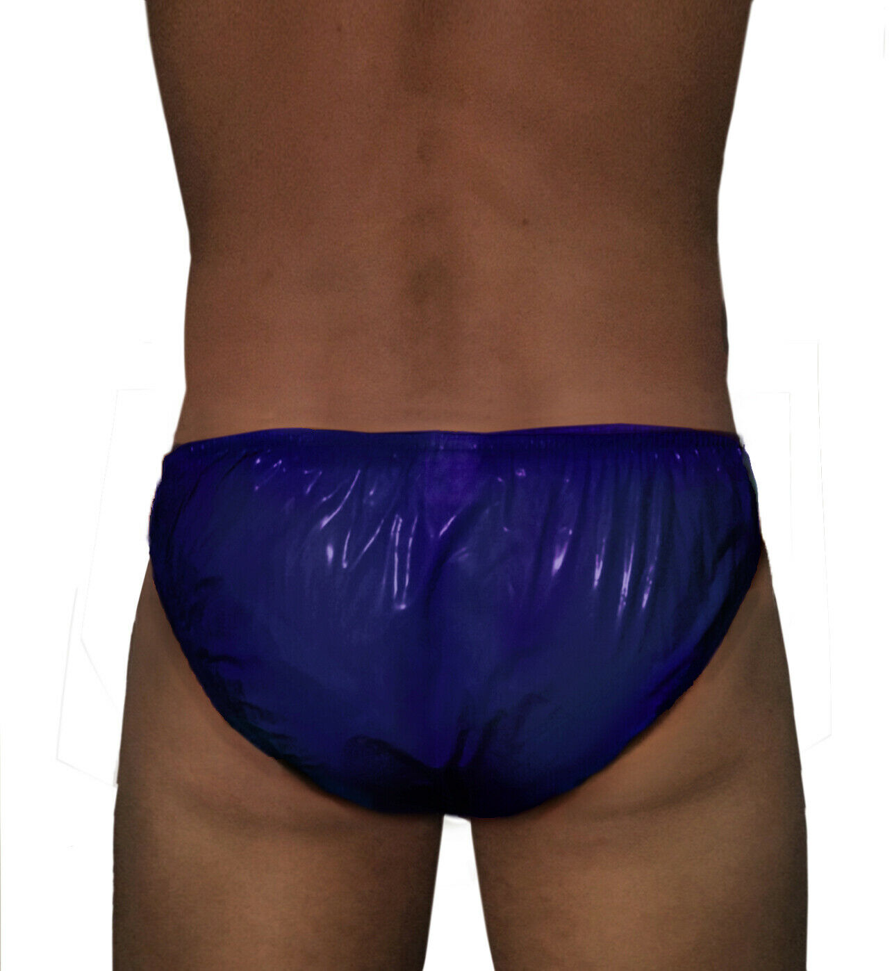 PVC-Slip Herren - Ultramarinblau (Lack)