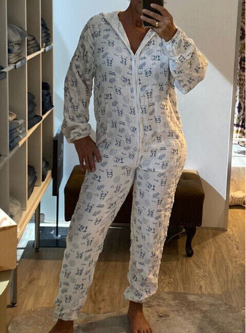 Adult Baby Strampler - "Panda"