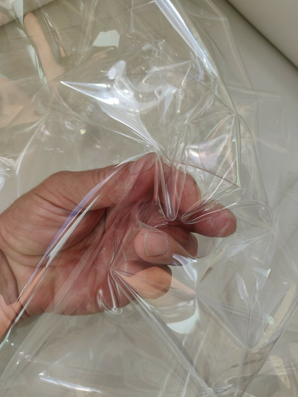 TPU-Folie, aromatisch 139 cm / 0,20 mm - Transparent (Thermoplatisches Polyurethan)