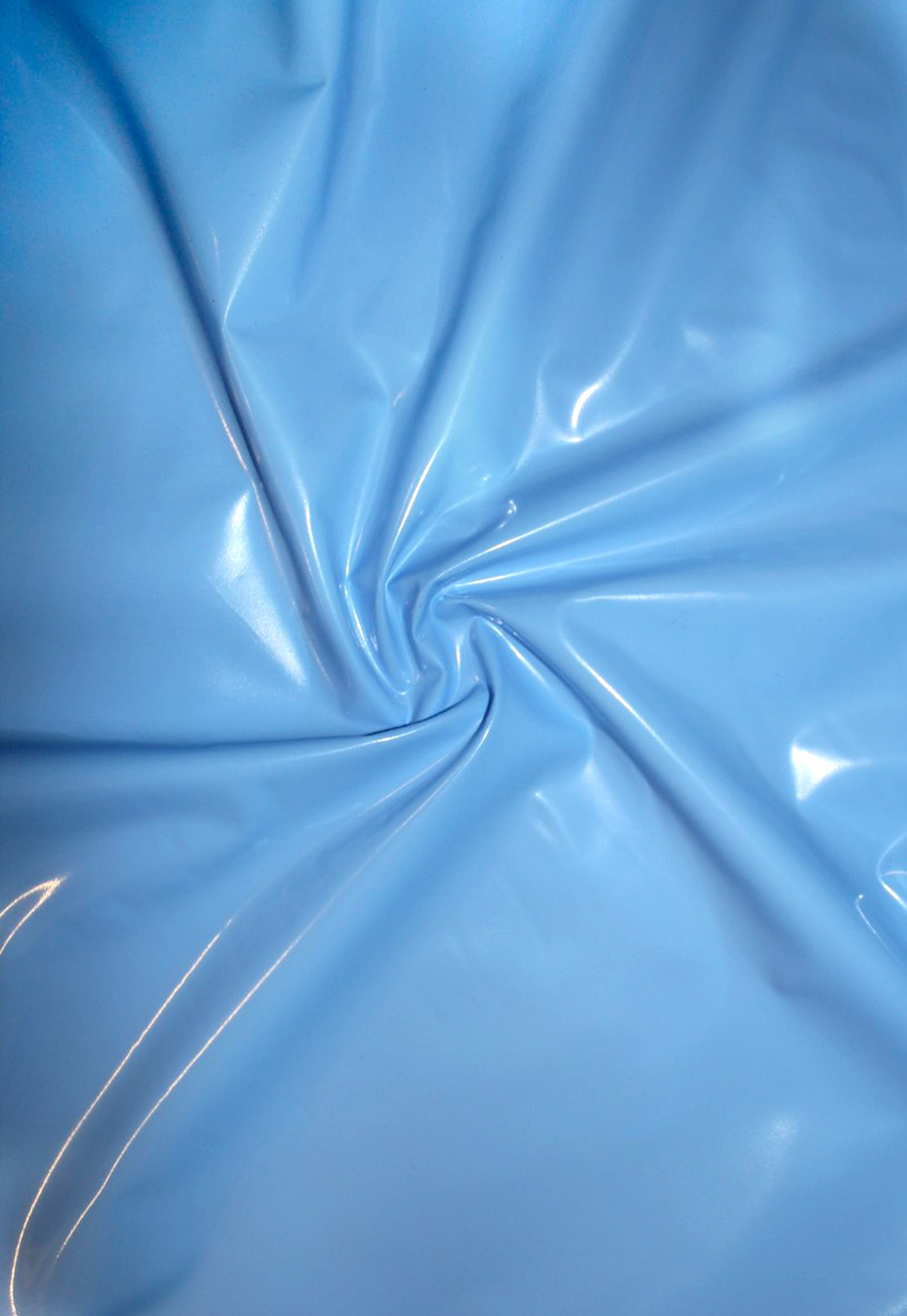 PVC-Folie 150 cm / 0,16 mm - Hellblau (Lack)