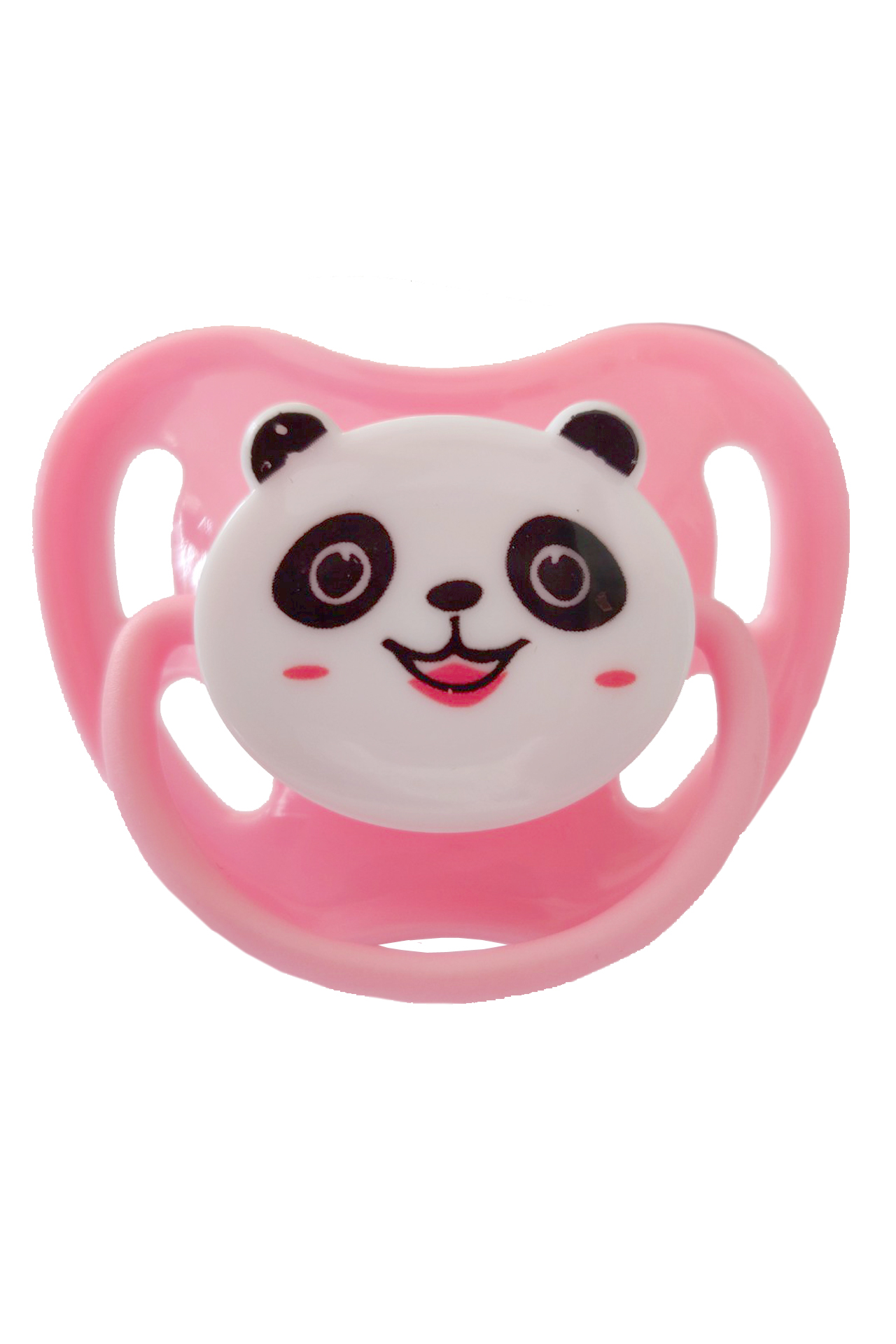 Adult Baby Schnuller "Panda" - Rosa