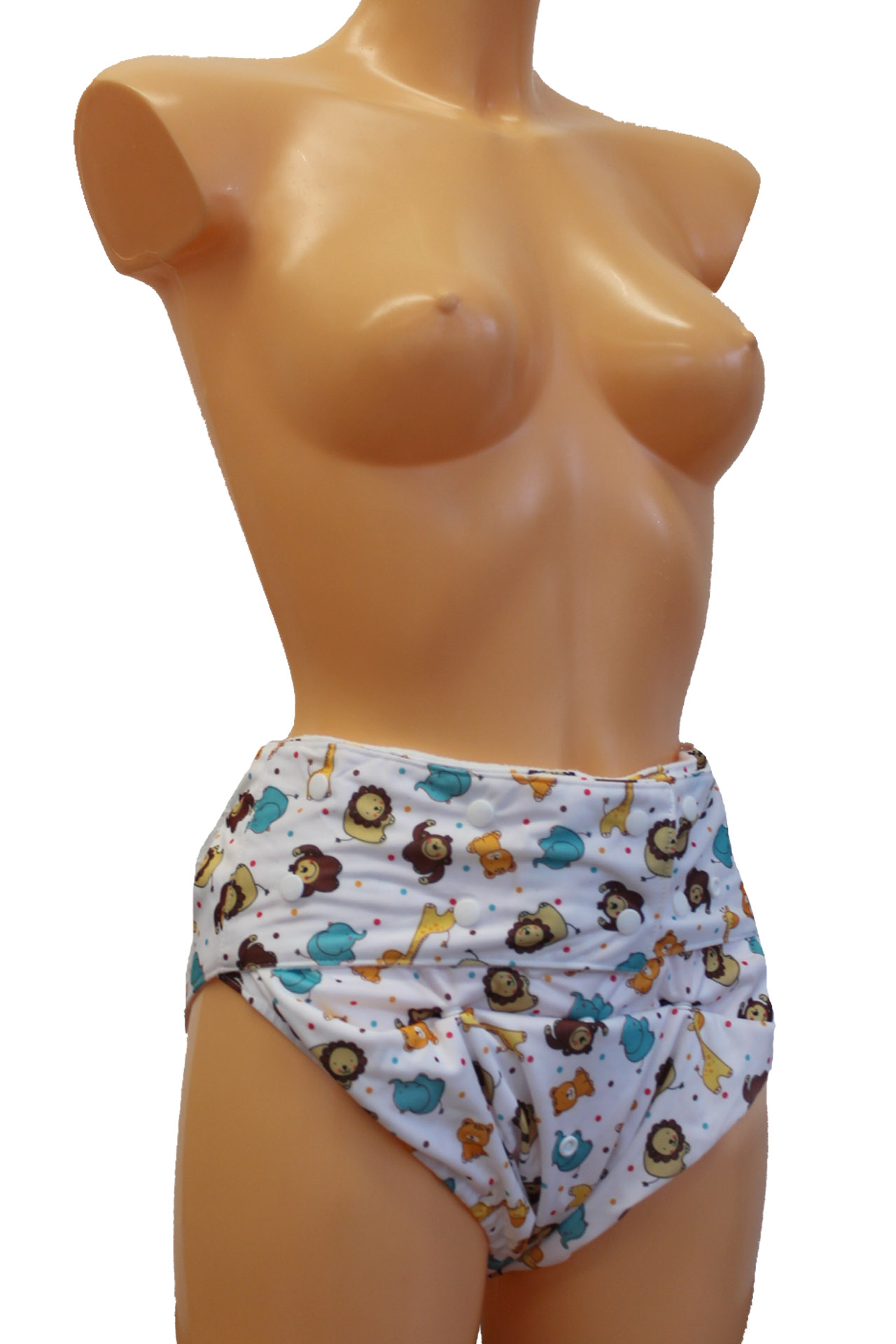 Waschbare Windelhose für Erwachsene - "Animals"