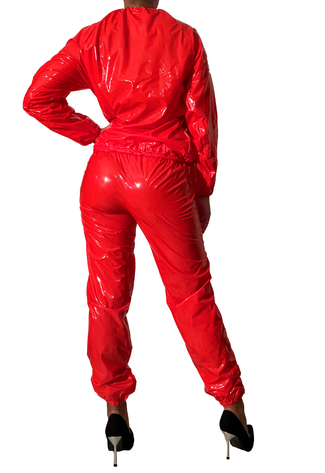 PVC-Anzug - Rot (Lack)