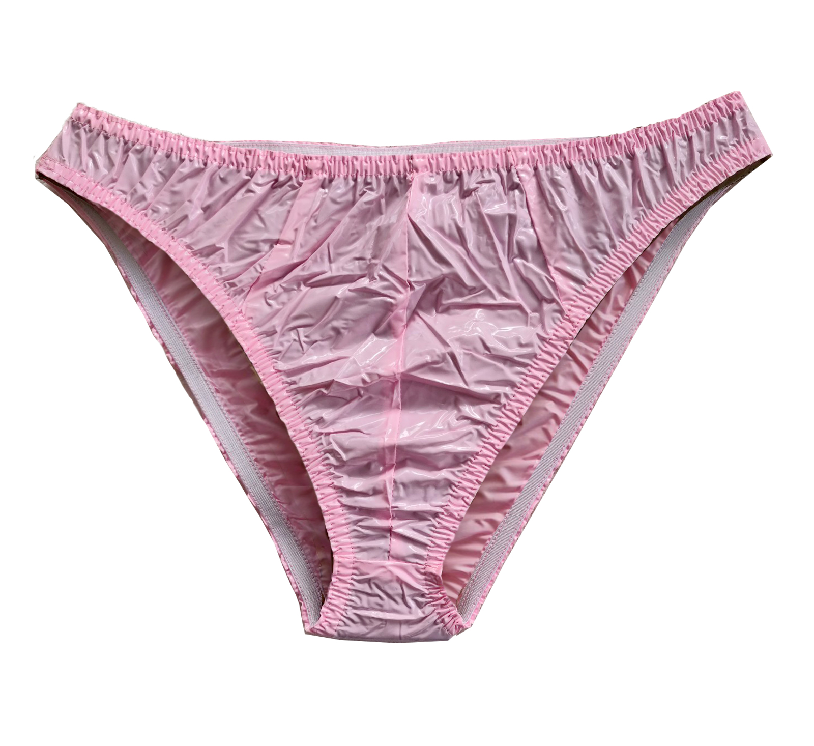 PVC-Slip Herren - Rosa (Lack)