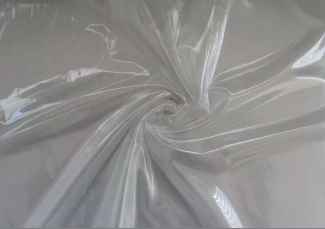 PVC-Bettwäsche-Set 135x200 cm - Transparent (Lack)