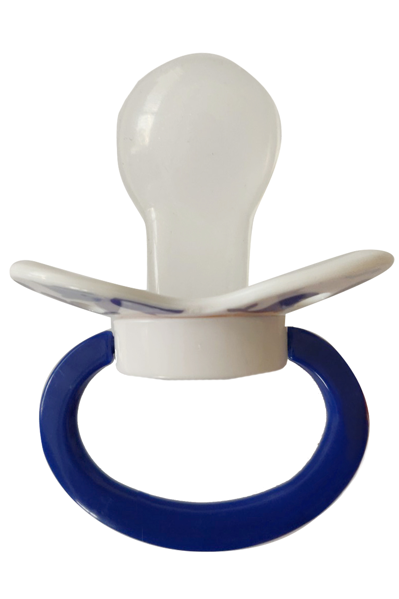 Adult Baby Soother "Whale" (White / Blue)