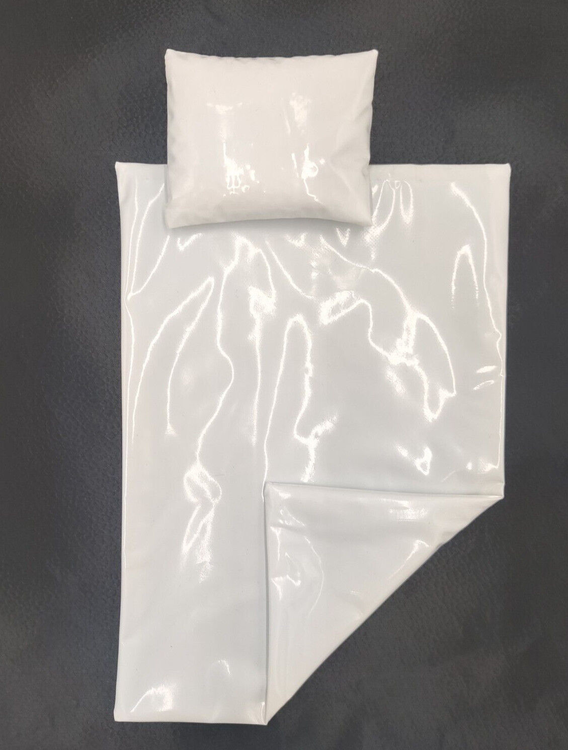 PVC bed set 135x200 cm - white (lacquer)