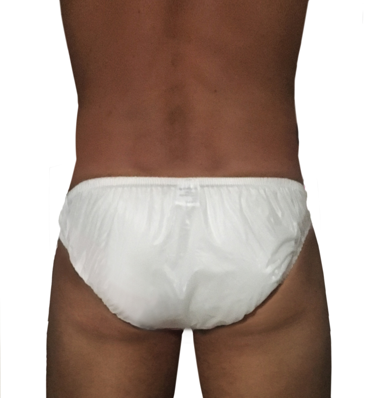 PVC slip men (white)