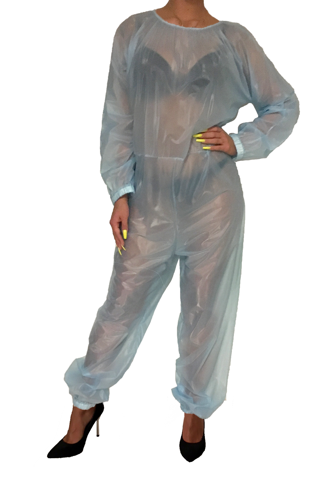 PVC-Overall - Hellblau