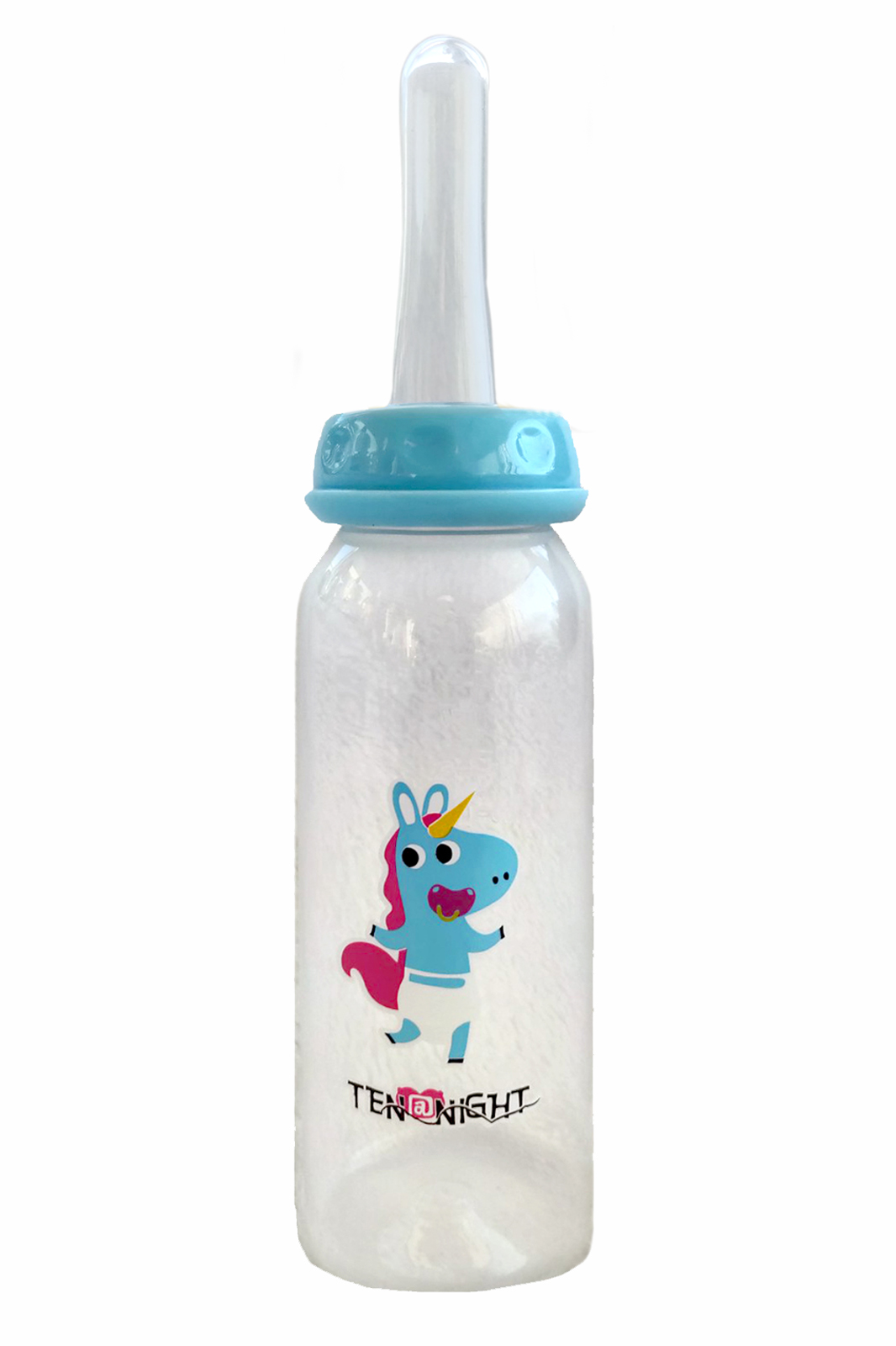 Nuckelflasche Druck Erwachsene Silikon Sauger XXL - Blau