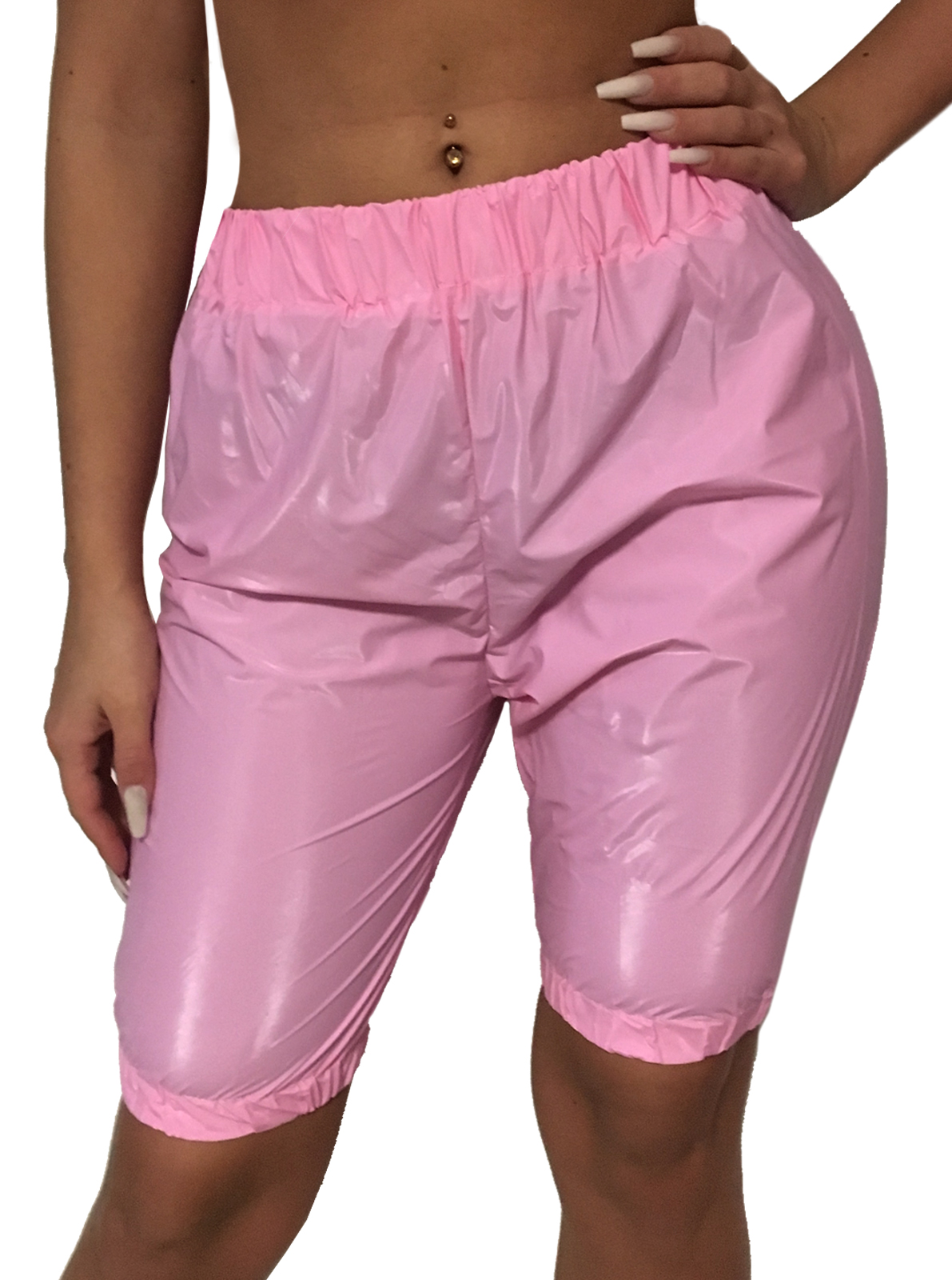 Schwitzhose Knielang - Pink