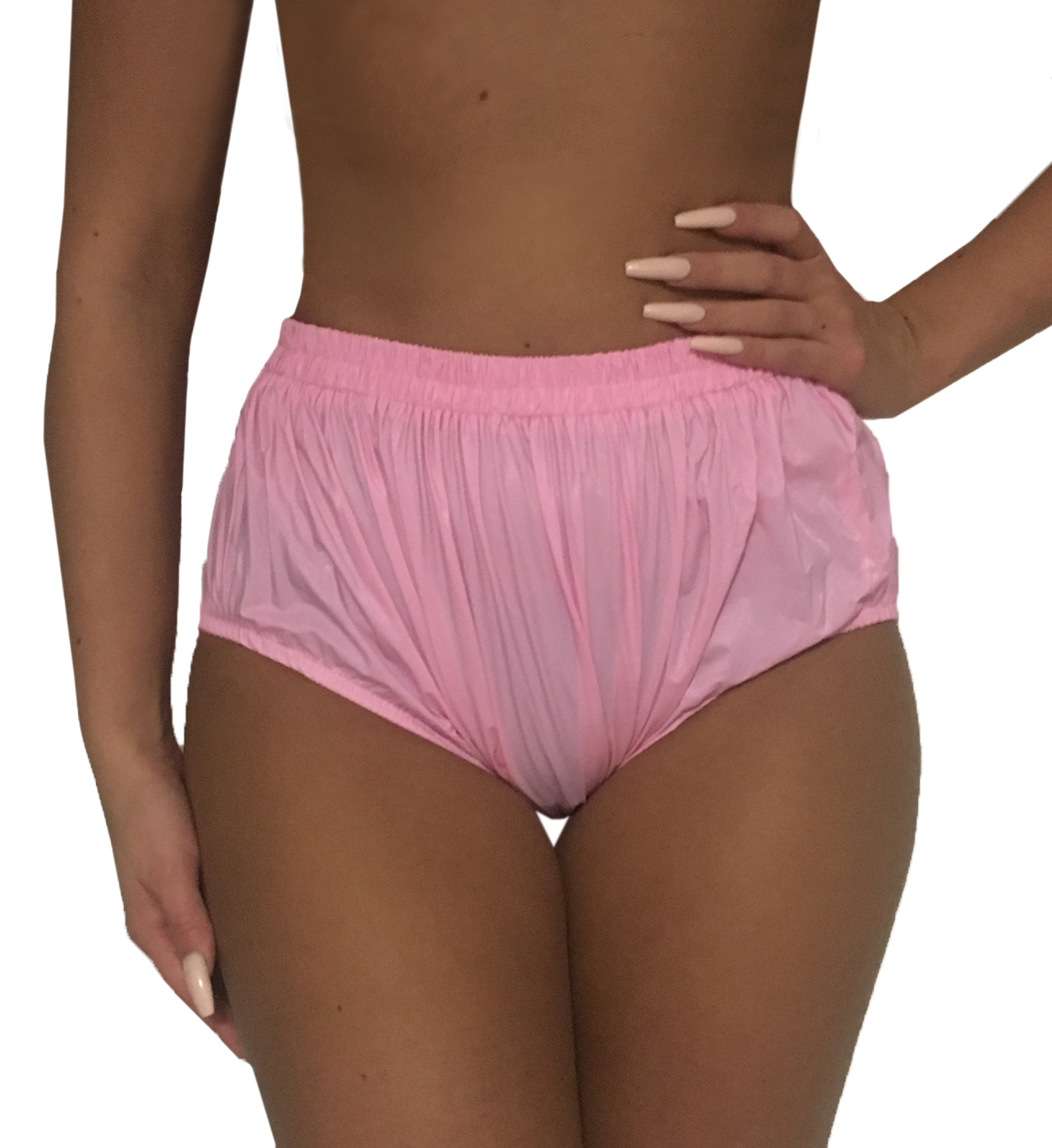 Inkontinenzhose, genäht - Pink