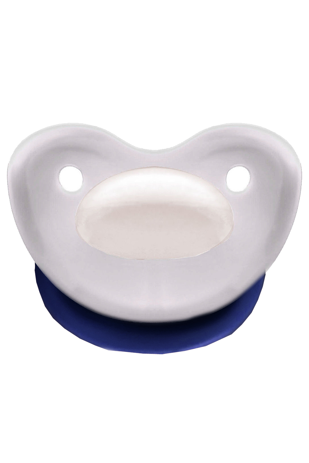 Adult Baby Soother "Whale" (White / Blue)