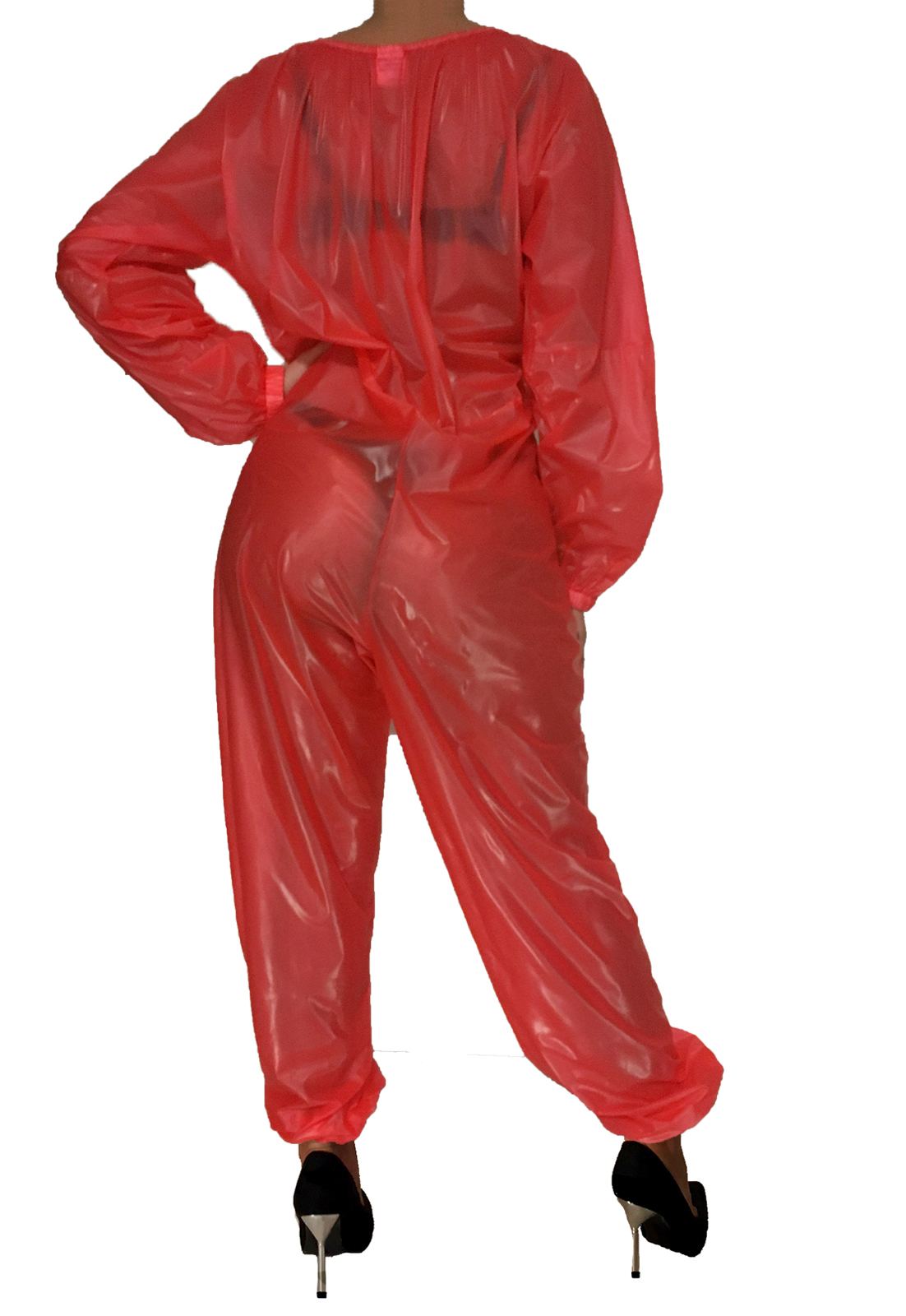 PVC-Spielanzug - Rot