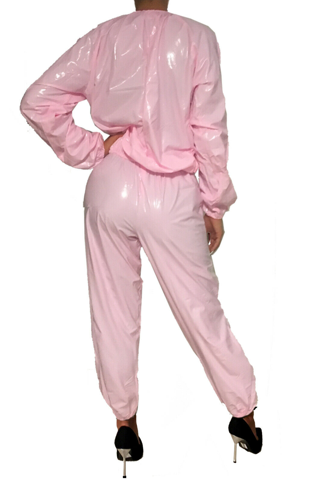PVC-Anzug - Rosa (Lack)