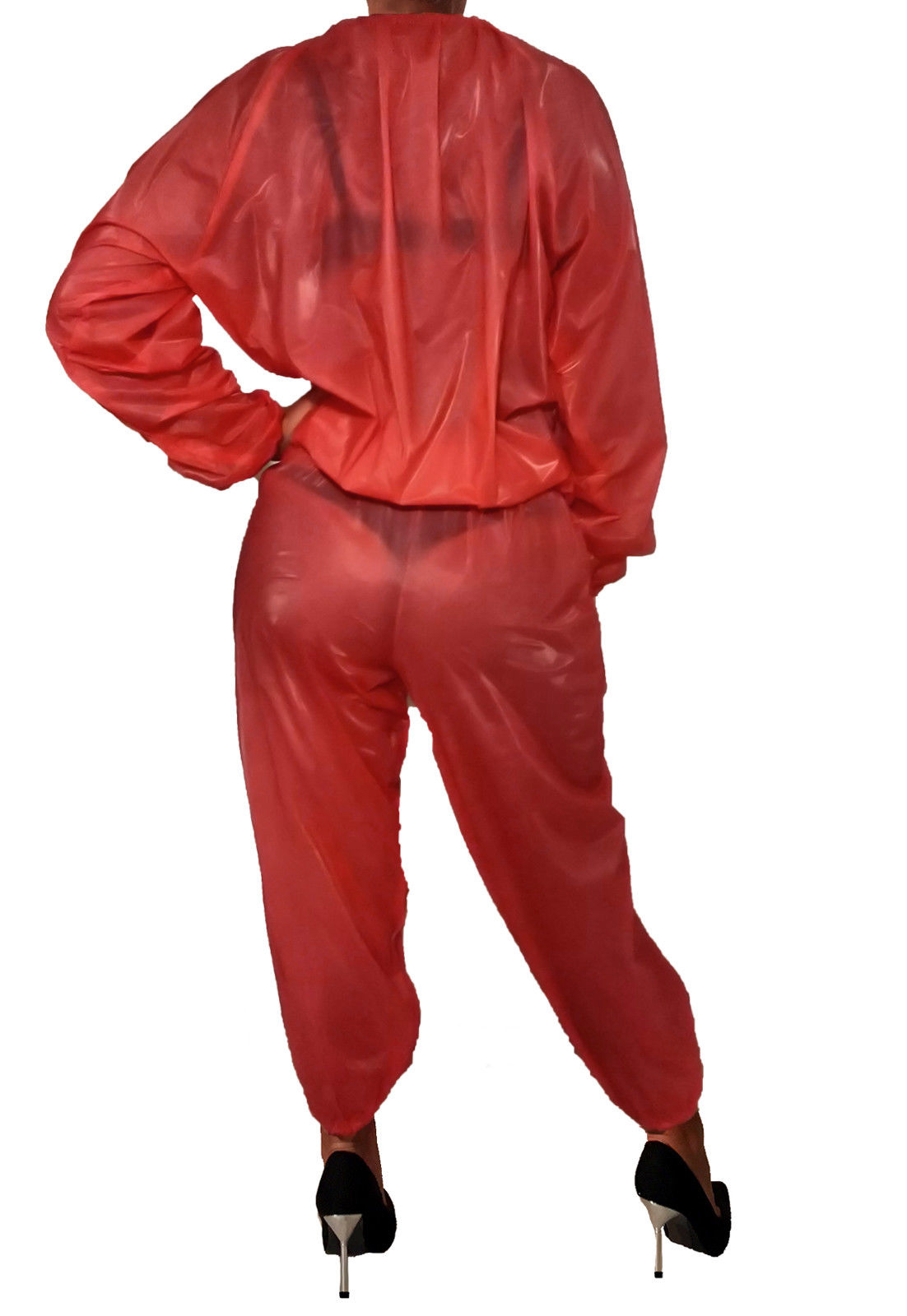 PVC-Anzug - Rot