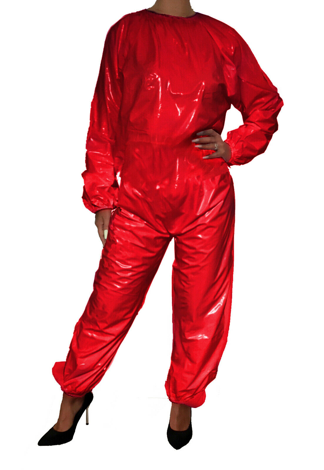PVC-Spielanzug - Rot (Lack)