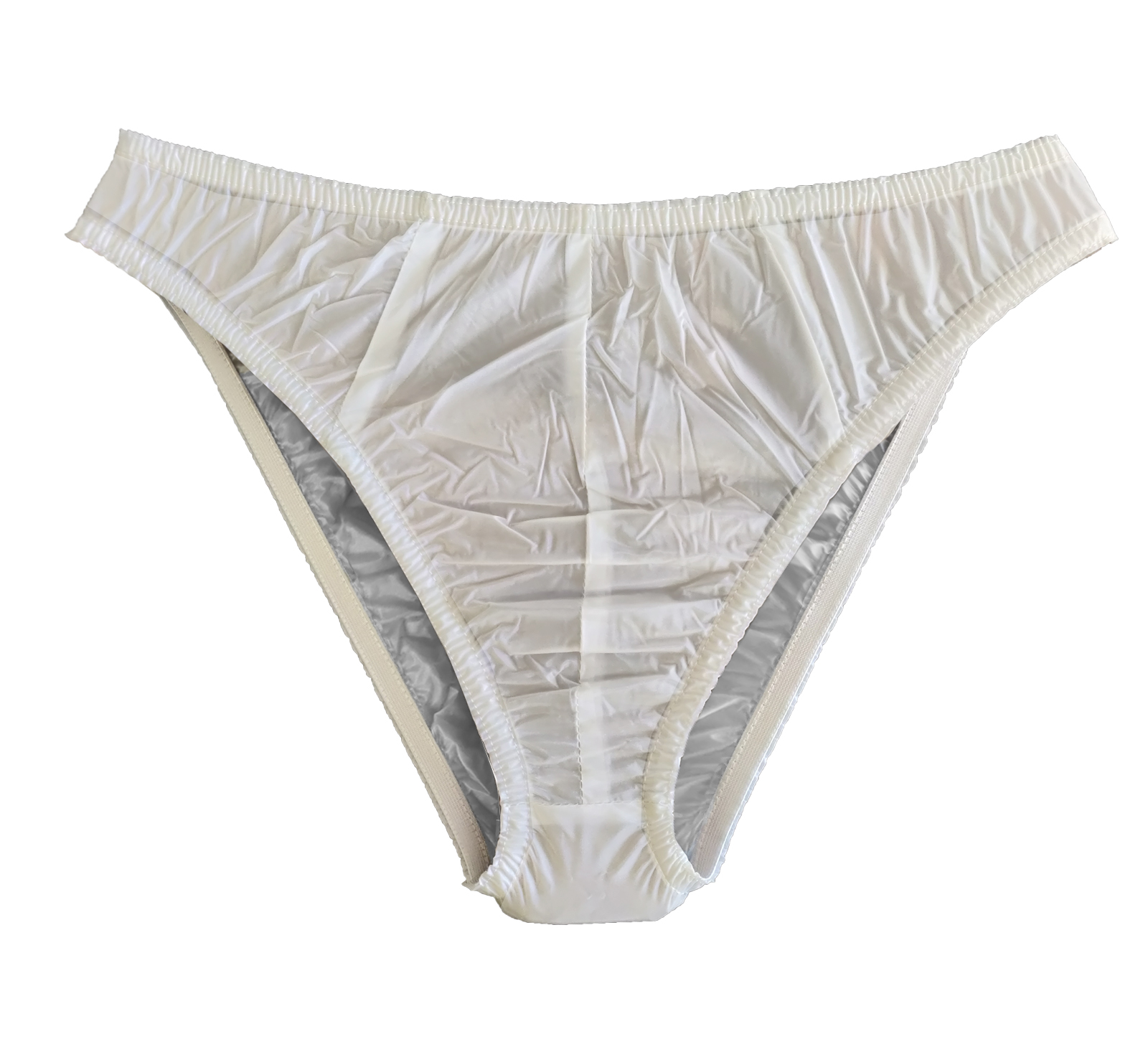 PVC slip men (white)