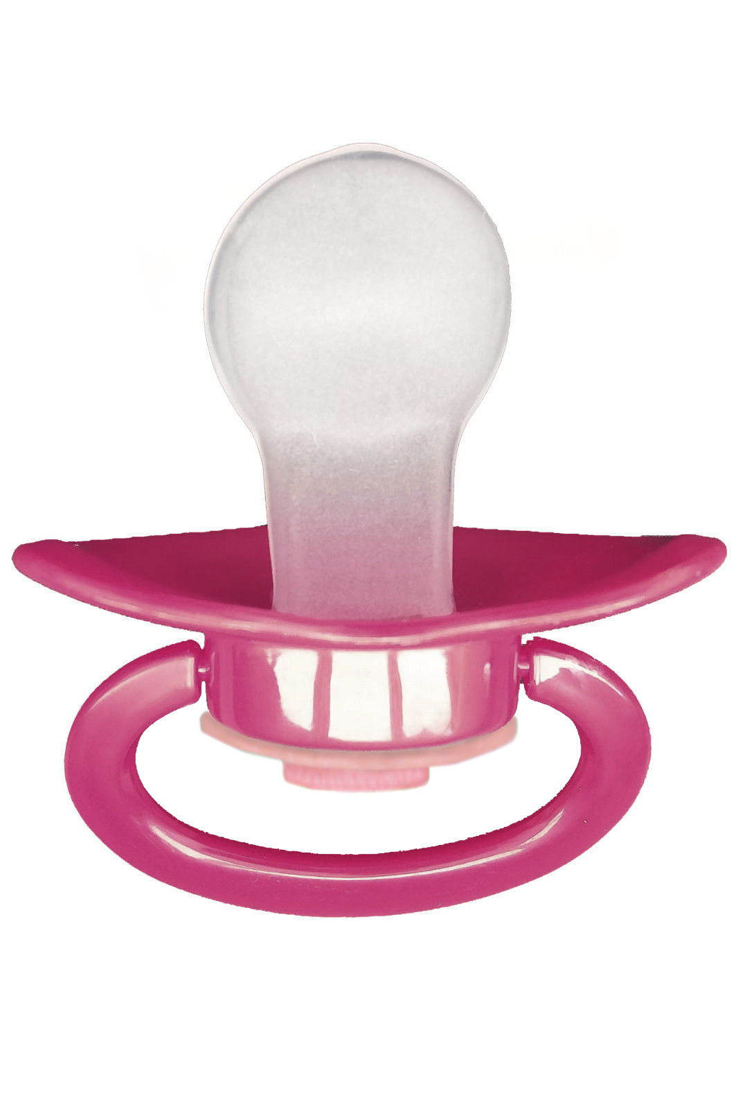 Adult Baby Schnuller mit Schleife - Pink