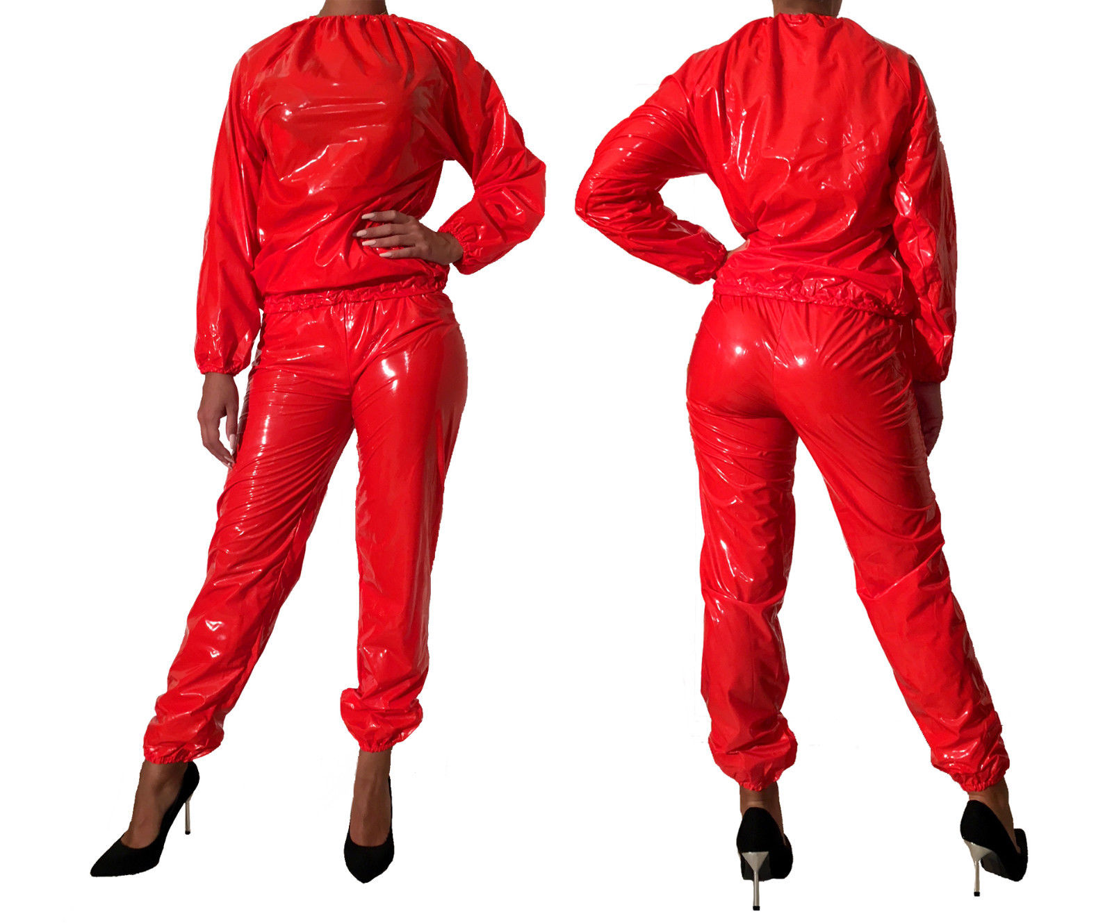PVC-Anzug - Rot (Lack)