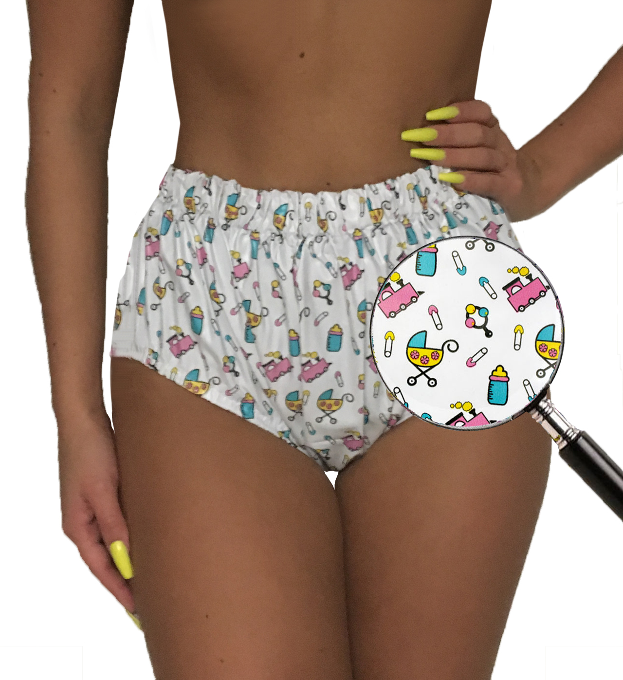 Fully welded incontinence pants "baby"
