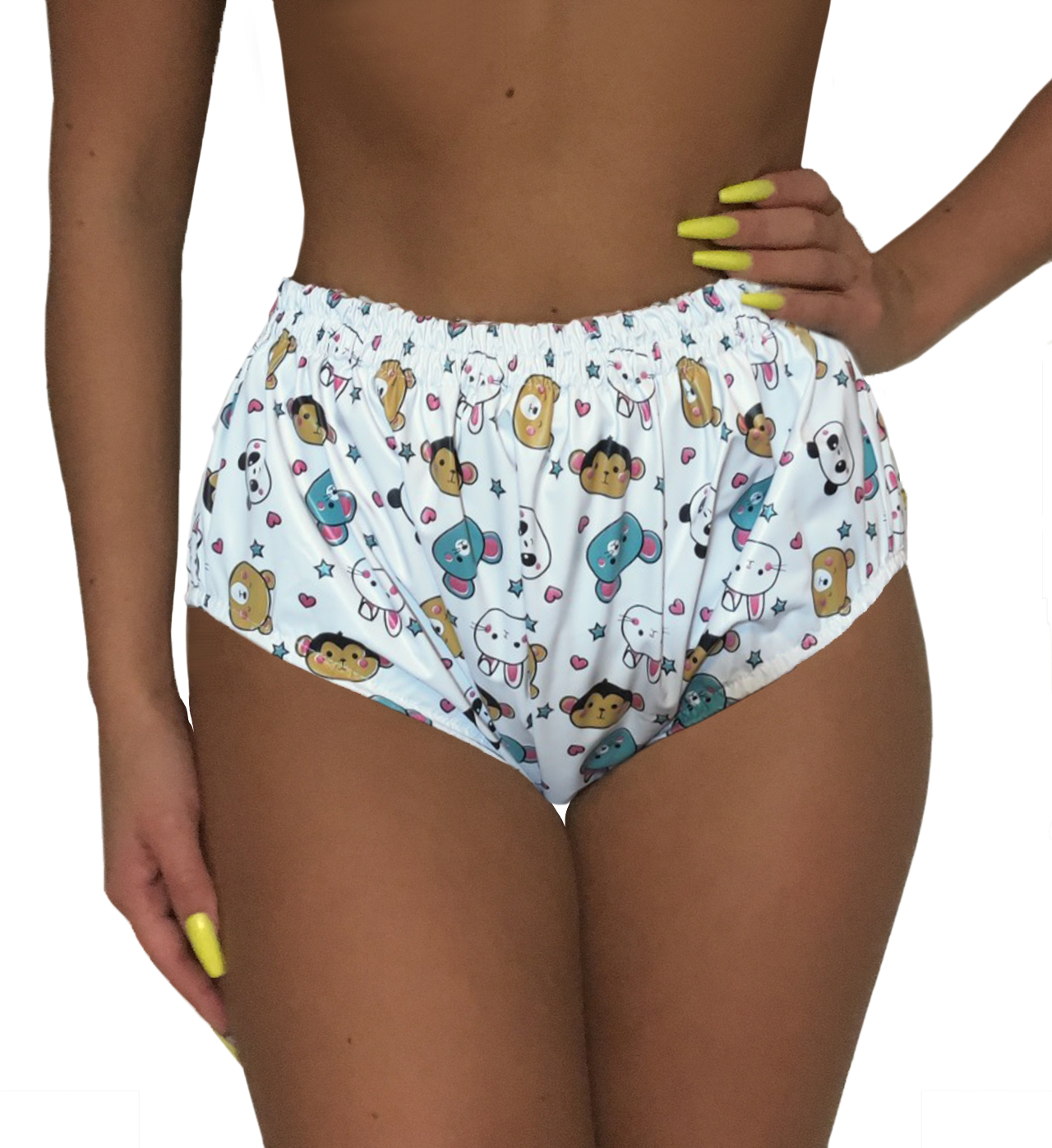 PVC-Windelhose, genäht - "Animals"