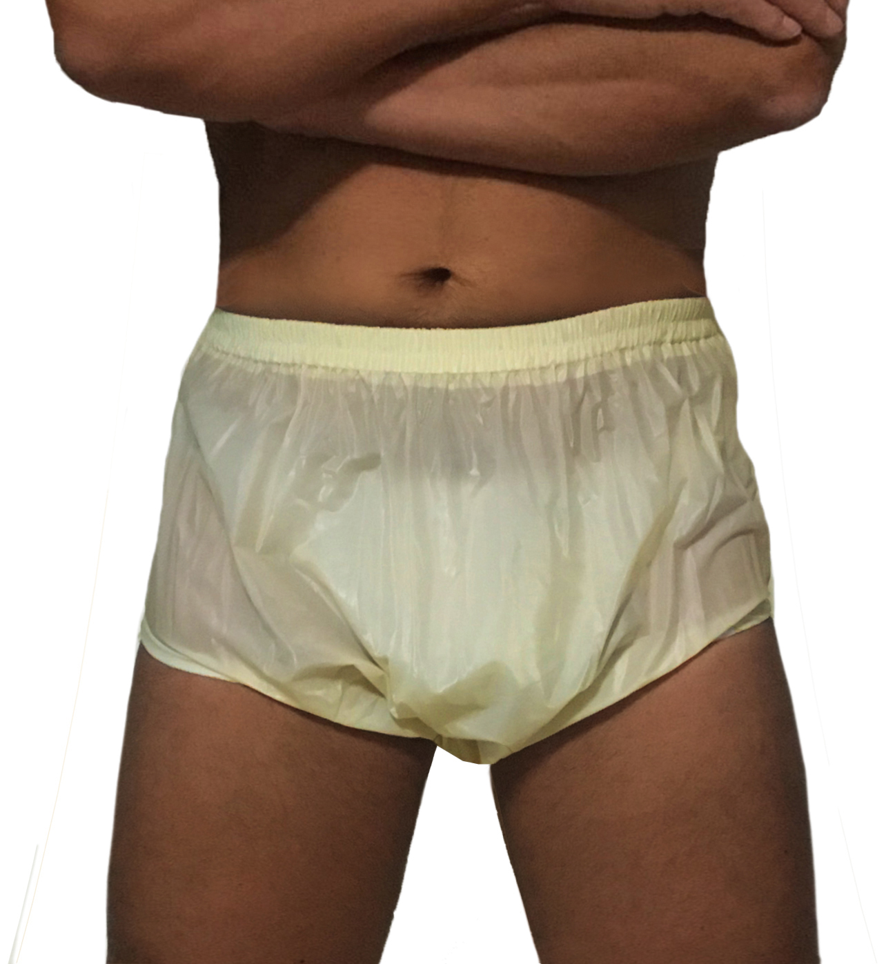 Windelhose für Erwachsene, genäht - Gelb