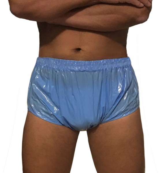 Nappy trousers for adults (light blue / lacquer)