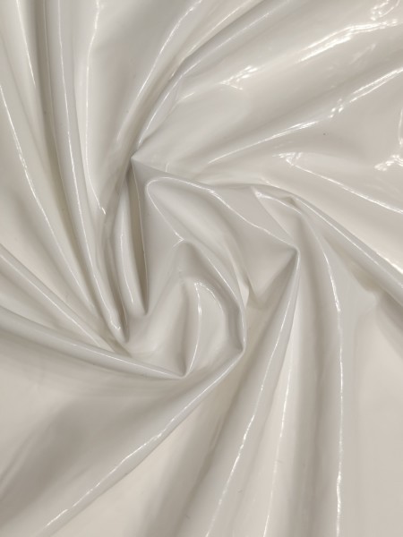 PVC-Folie 150 cm / 0,16 mm - Weiß (Lack)