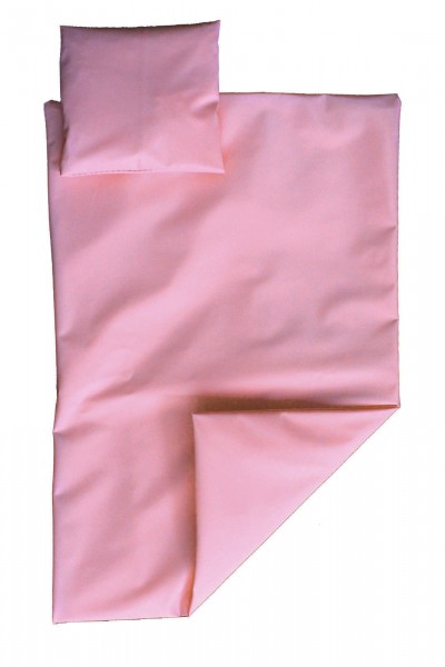 PVC bed set 135x200 cm (pink)